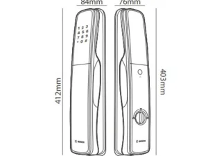 Khóa cửa thông minh Bosch EL800VX