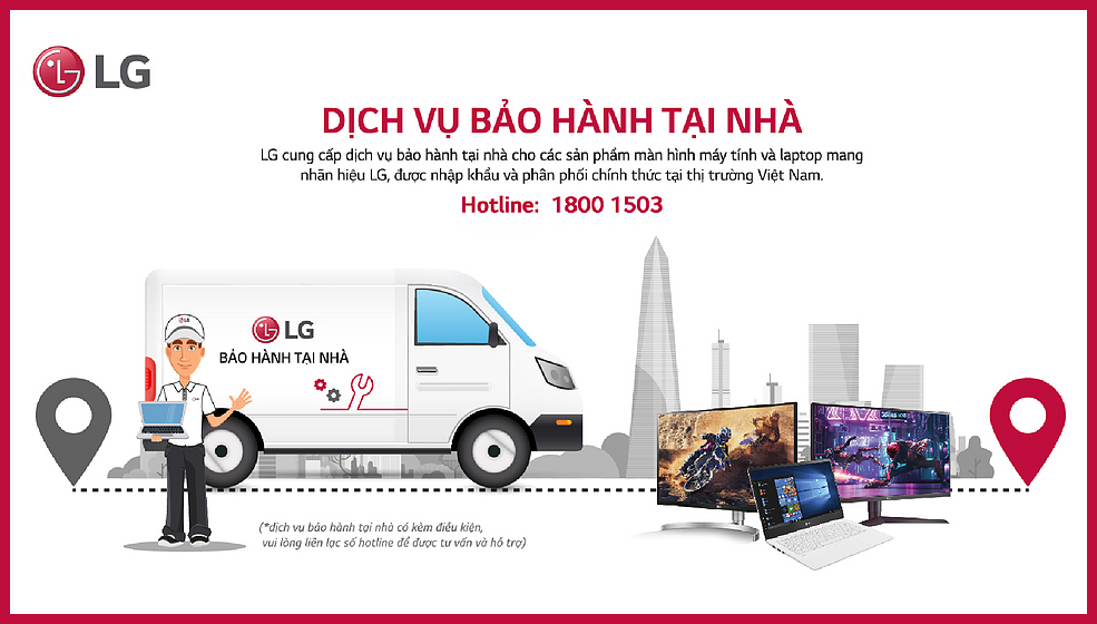 Dịch vụ bảo hành tại nhà của thương hiệu LG