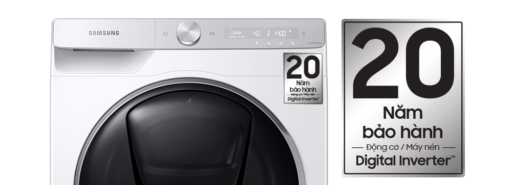 Chính sách bảo hành của SamSung đối với động cơ máy nén Digital Inverter